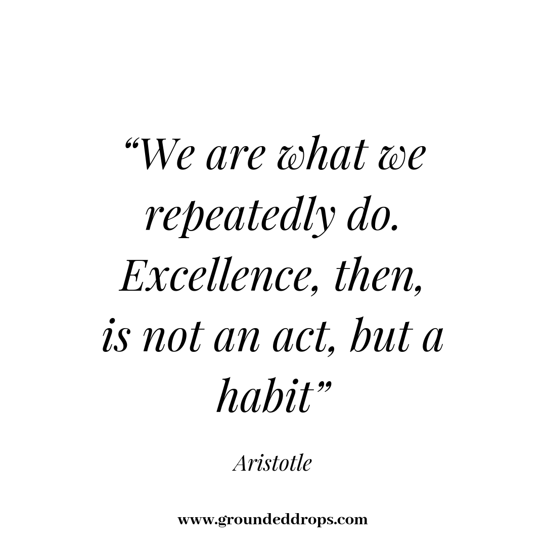 Starting the morning strong - Morning Hack! - Grounded Drops