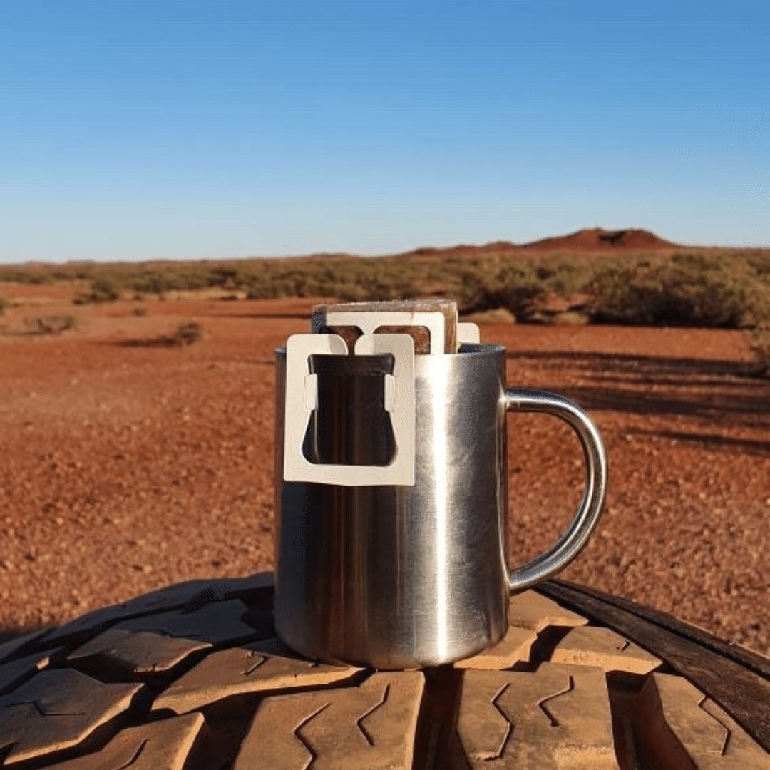 Brewing Coffee with No Electricity - Grounded Drops