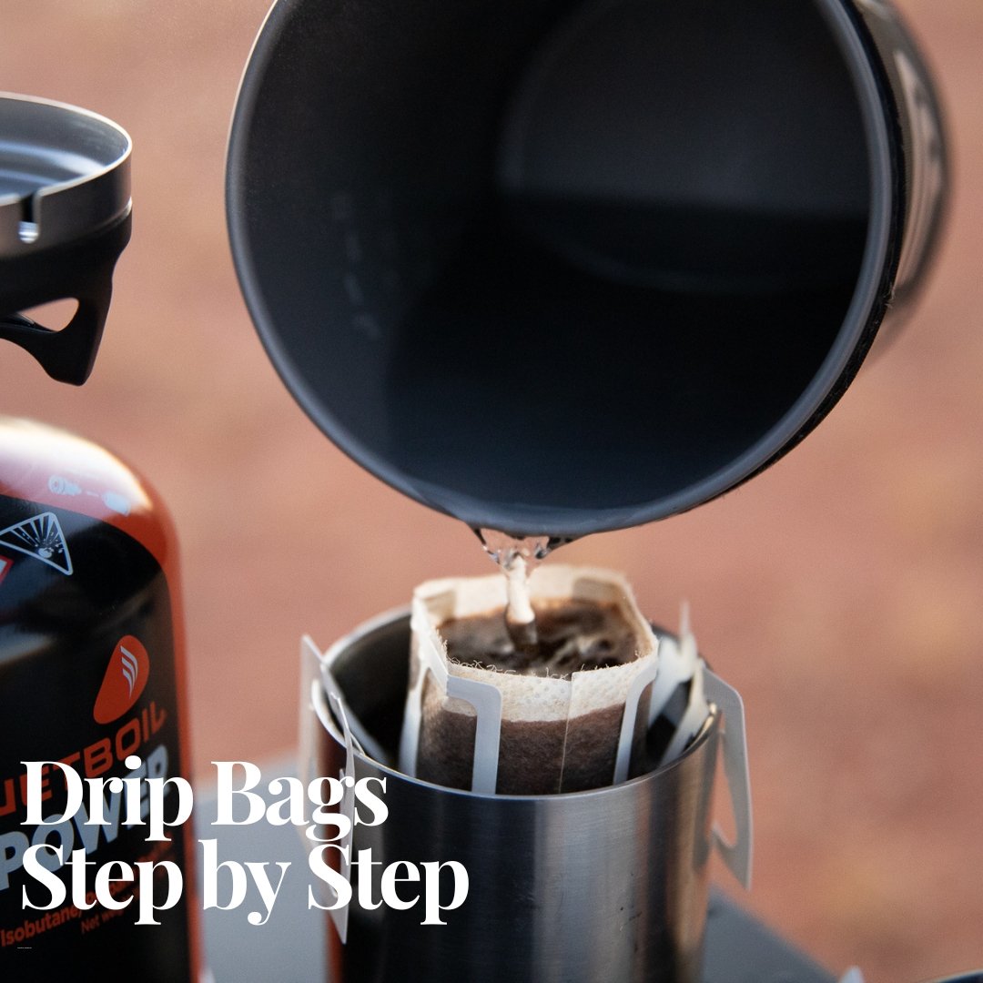 How to make coffee with Drip Coffee Bags (Step by Step). - Grounded Drops