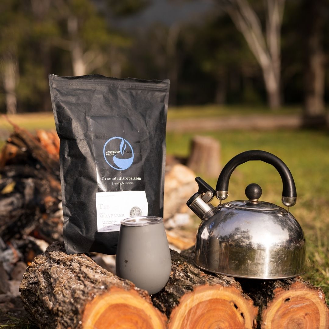 The Best way to make Quality Camping Coffee! - Grounded Drops