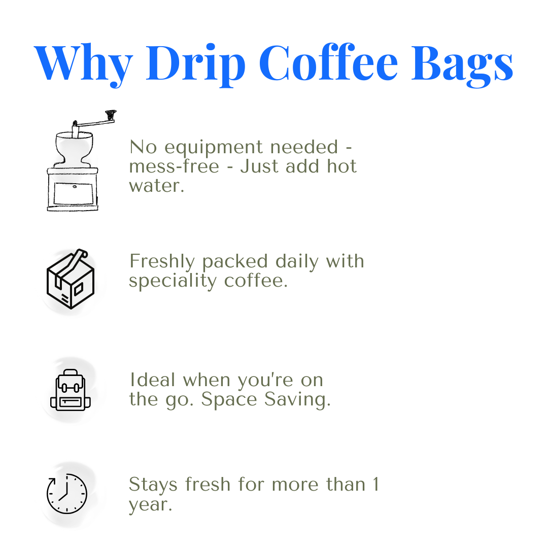 Drip Coffee Bags - Travel Packs