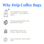 Drip Coffee Bags - Travel Packs