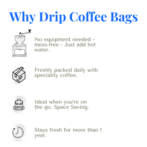 Drip Coffee Bags - Travel Packs